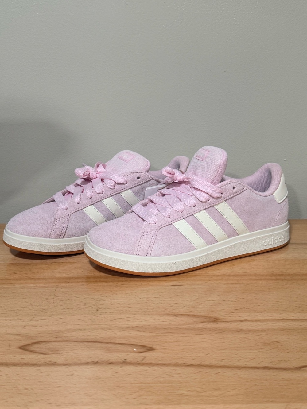 adidas Pink and White Women's Sneakers